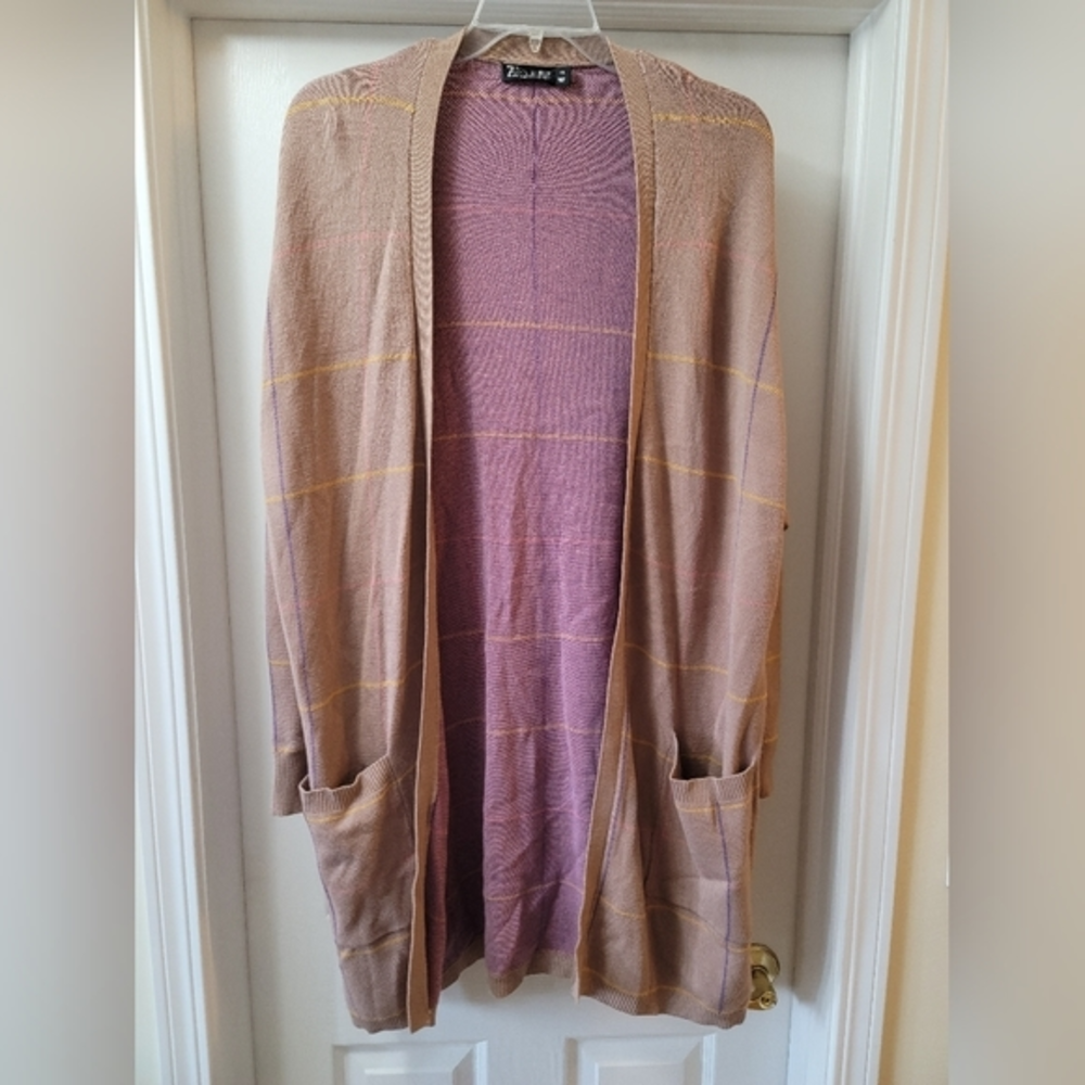 7th Avenue Design Studios New York & Company Long Cardigan, Sz‎ XXL